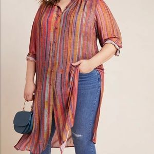Button down tunic